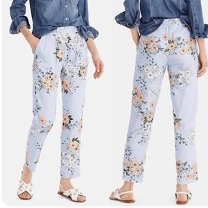 J.Crew High-Rise Pant in Garden Floral W Size 8